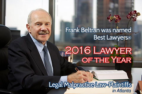 Lawyer of the Year, Legal Malpractice Plaintiffs